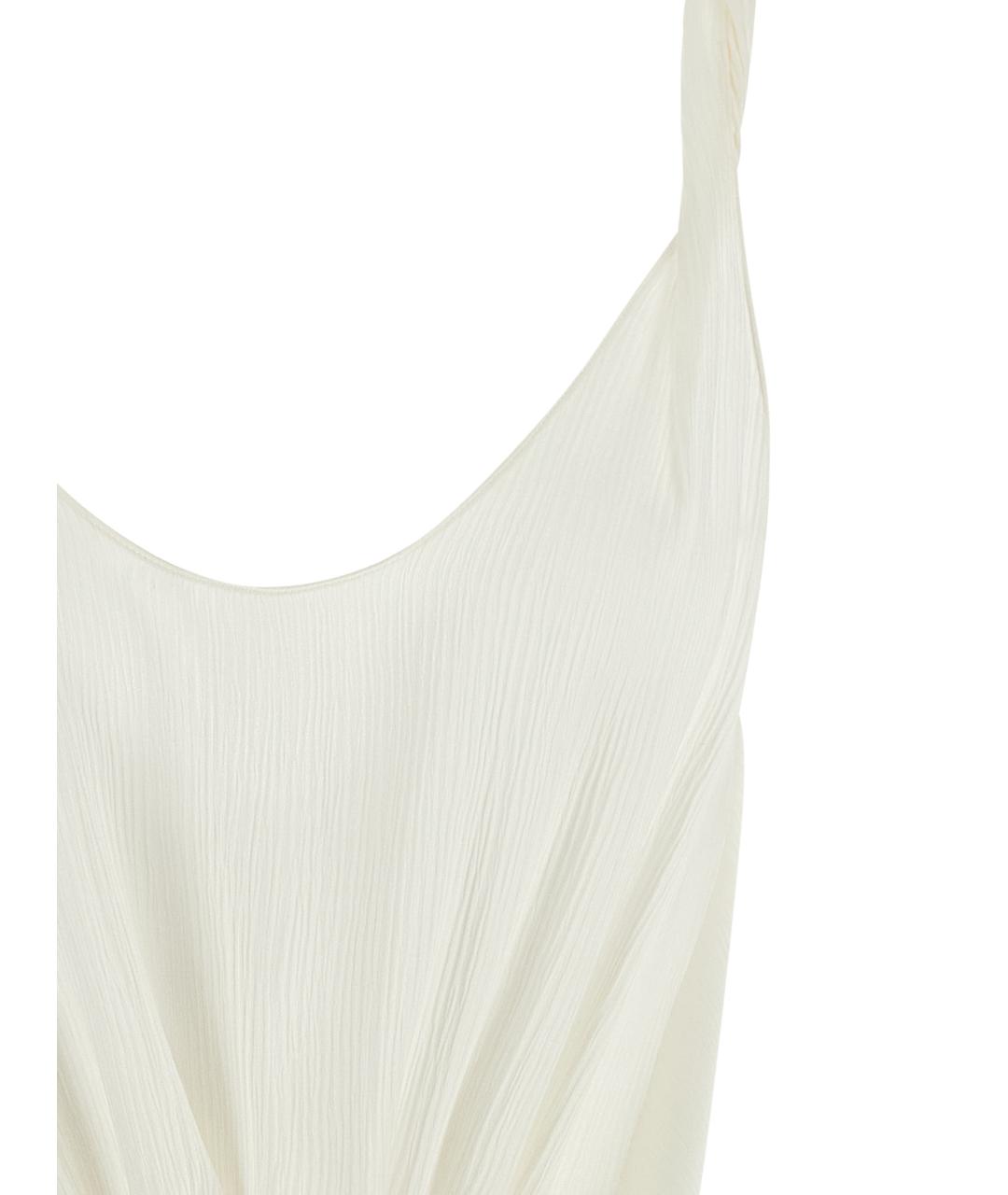 J.W.ANDERSON Белая шелковая майка, фото 3