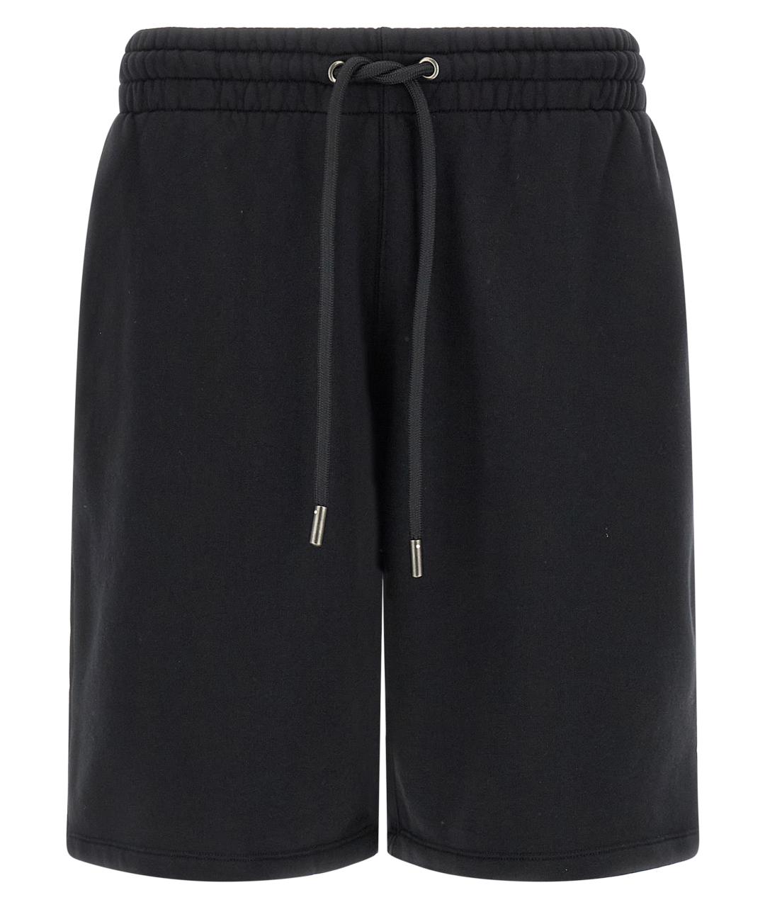 OFF-WHITE Черные хлопковые шорты, фото 1