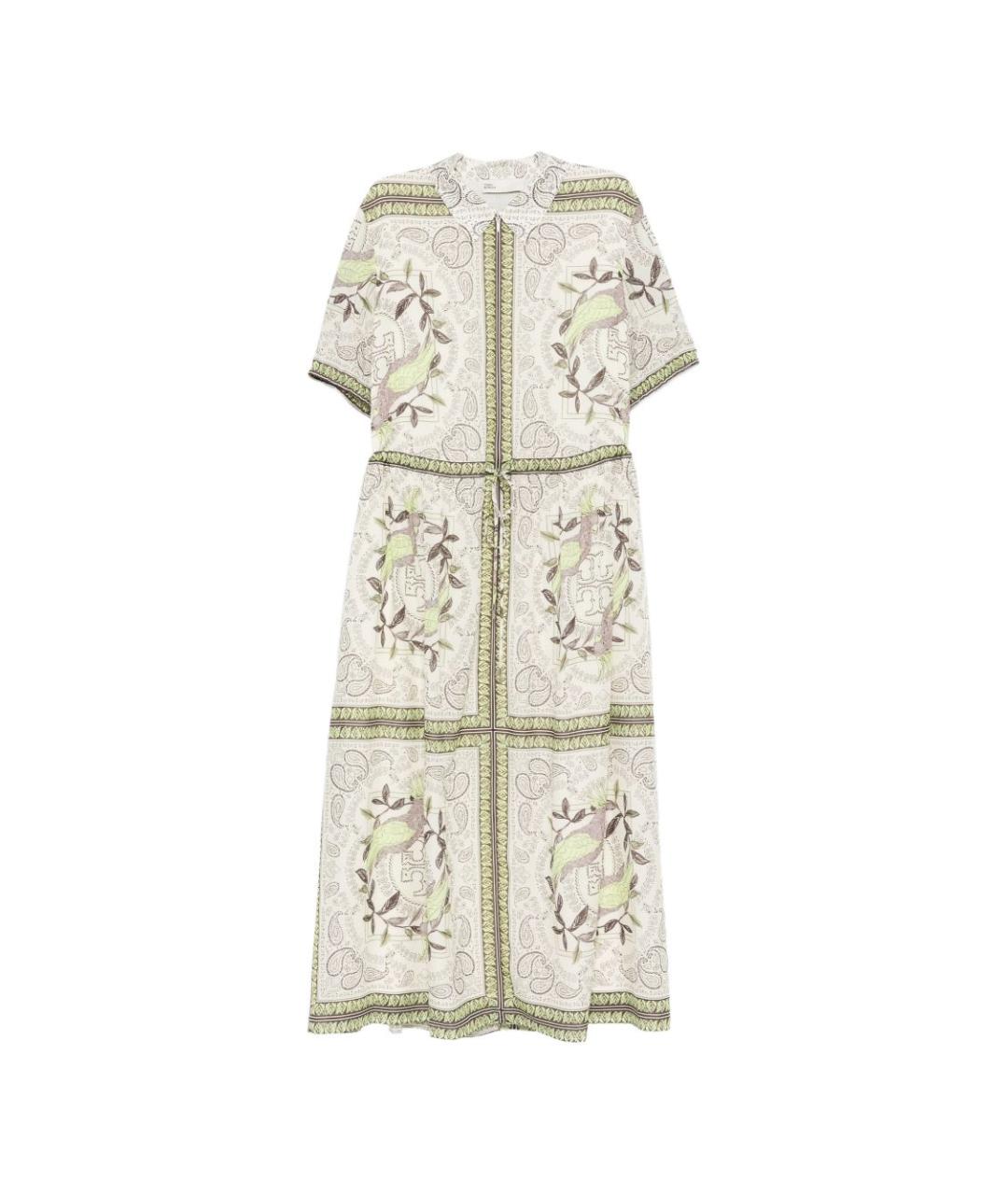 TORY BURCH Мульти хлопковое платье, фото 1
