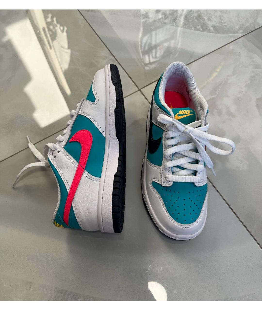 NIKE Белые кожаные кеды, фото 4