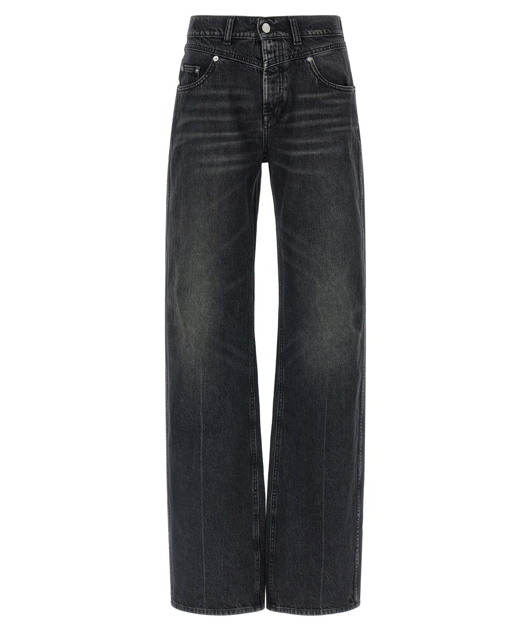 ARMARIUM Черные хлопковые прямые джинсы, фото 1