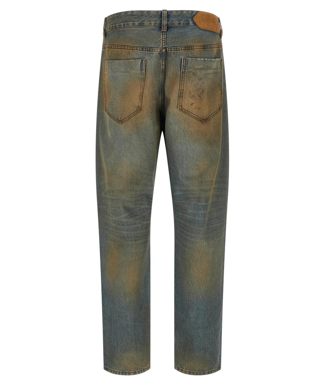 JACQUEMUS Мульти хлопковые прямые джинсы, фото 2