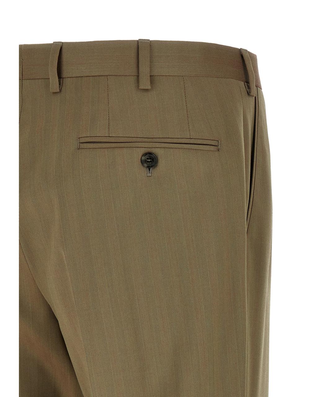 BRIONI Зеленый классический костюм, фото 6