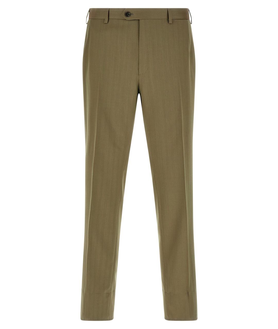 BRIONI Зеленый классический костюм, фото 4