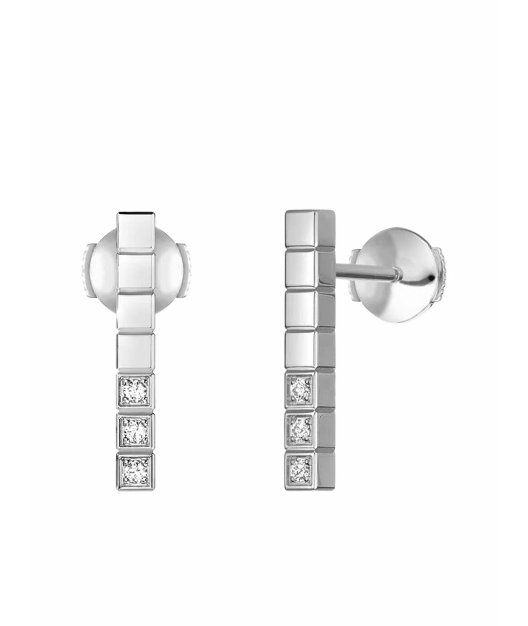 CHOPARD Серебряные серьги из белого золота, фото 1