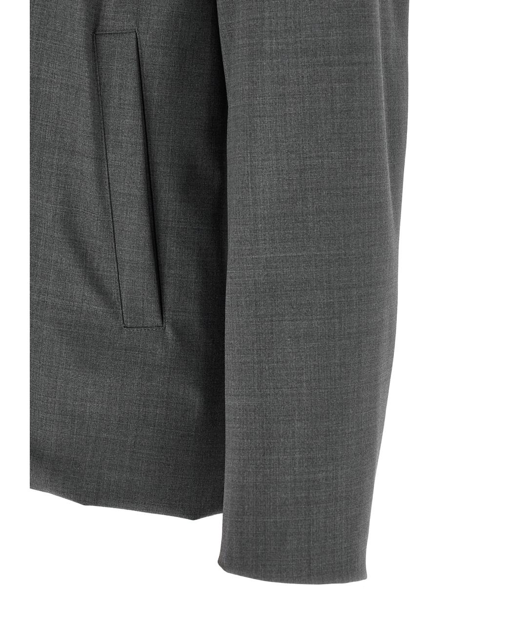 HERNO Серая полиэстеровая куртка, фото 5