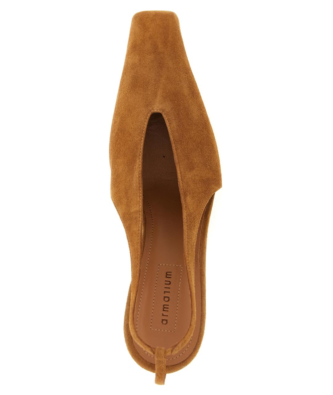 ARMARIUM Коричневые замшевые туфли, фото 4