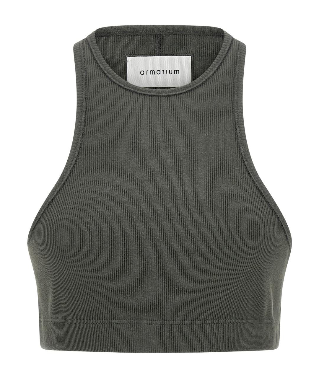ARMARIUM Серая хлопковая майка, фото 2