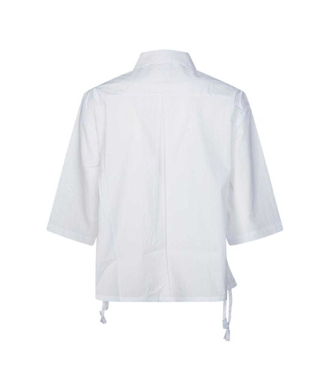 LIU JO Белая хлопковая рубашка, фото 3