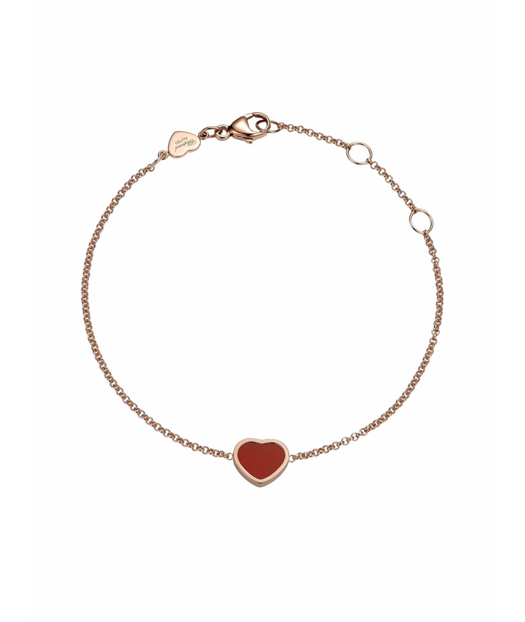 CHOPARD Бежевый браслет из розового золота, фото 1