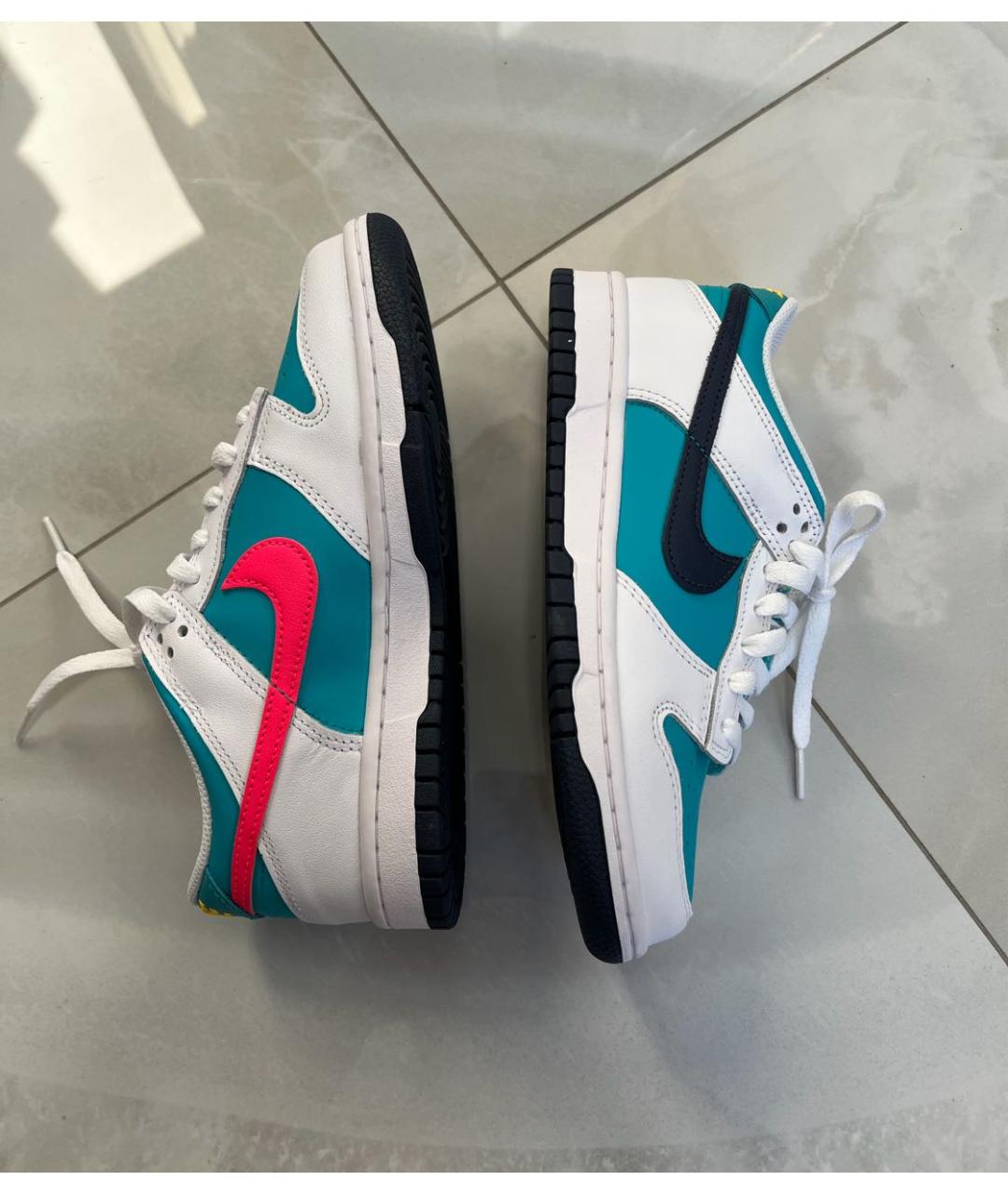 NIKE Белые кожаные кеды, фото 2