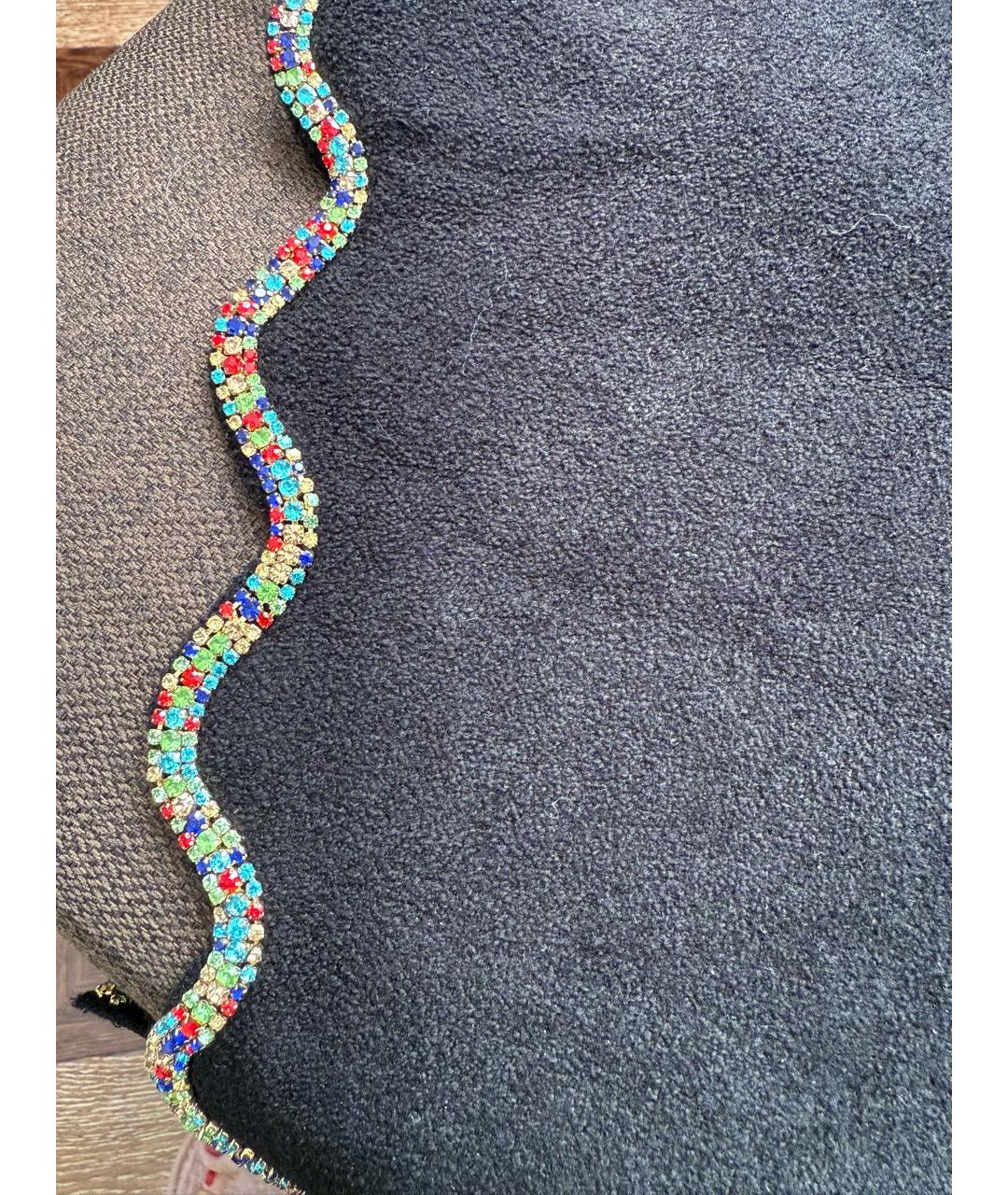 SANDRO Черное велюровое вечернее платье, фото 4