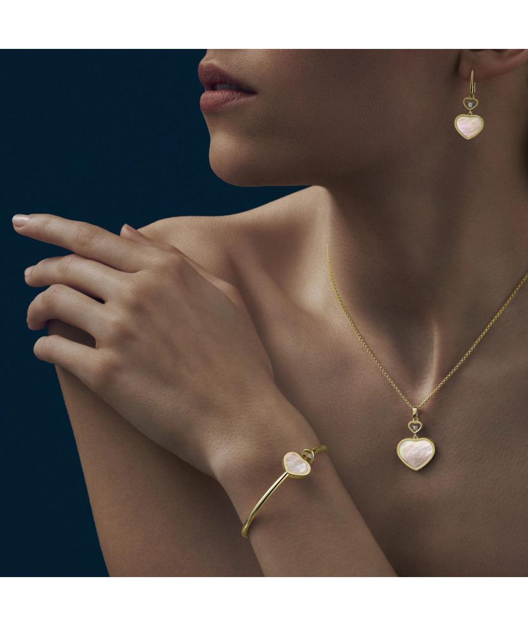 CHOPARD Золотые серьги из желтого золота, фото 4