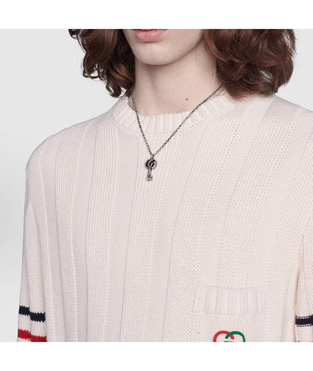 GUCCI Серебрянный серебряный кулон, фото 6