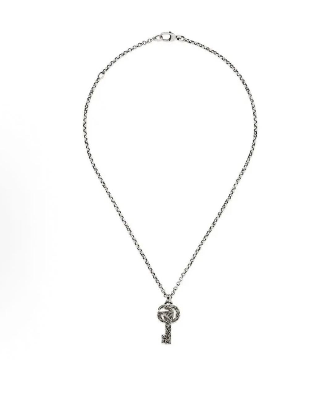GUCCI Серебрянный серебряный кулон, фото 3