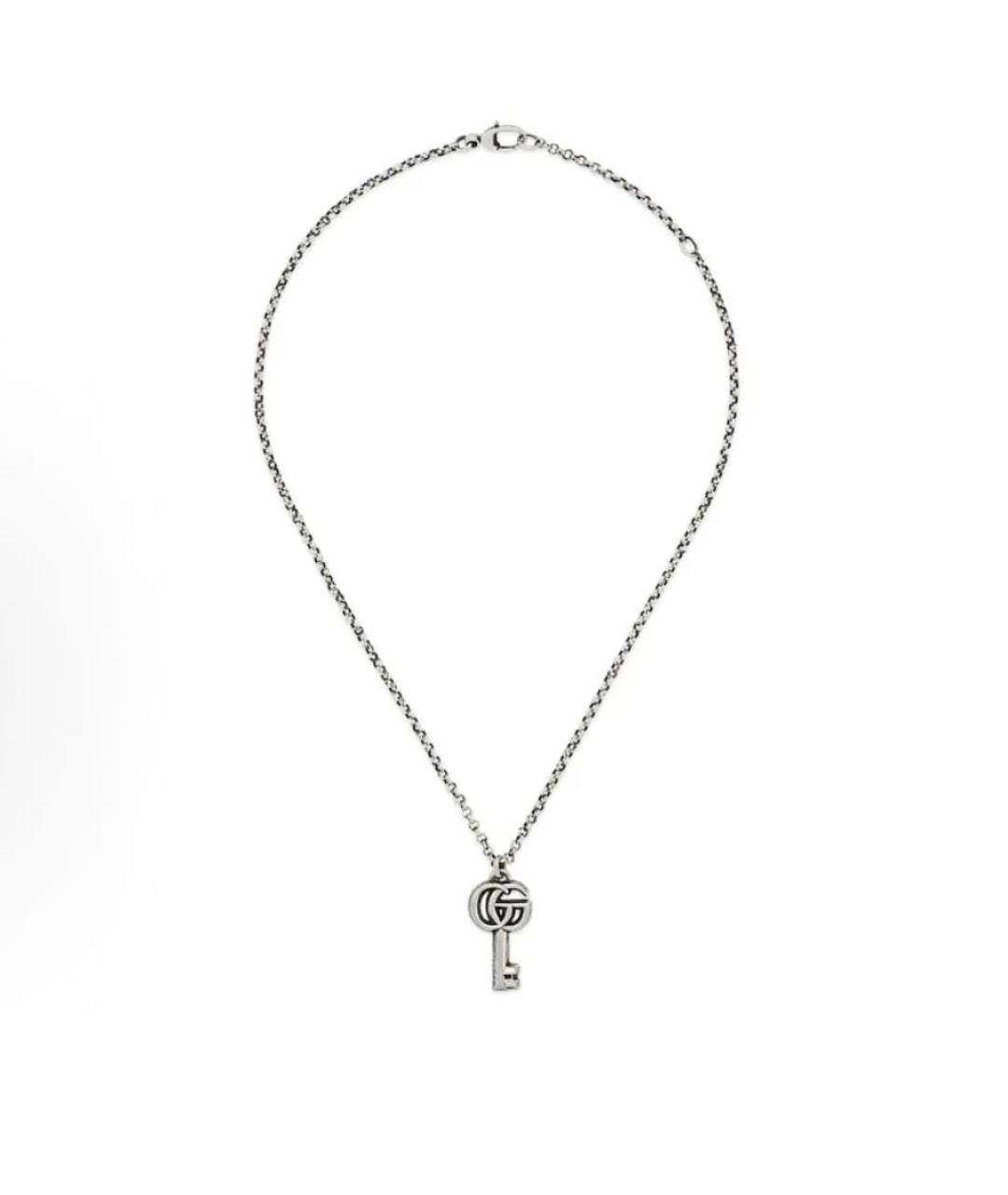 GUCCI Серебрянный серебряный кулон, фото 2