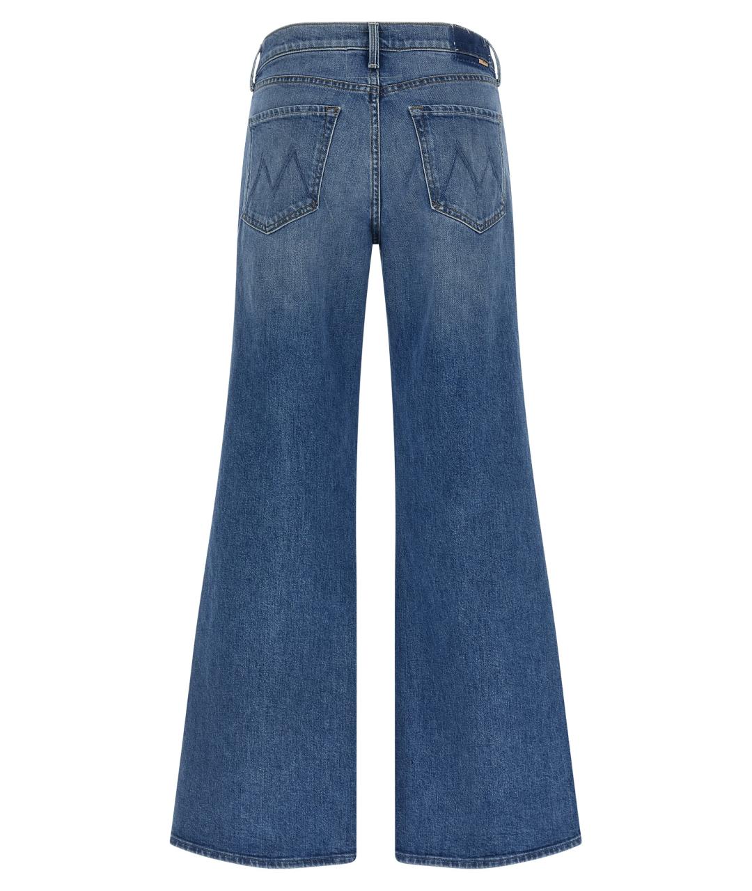 MOTHER Синие хлопковые джинсы клеш, фото 2