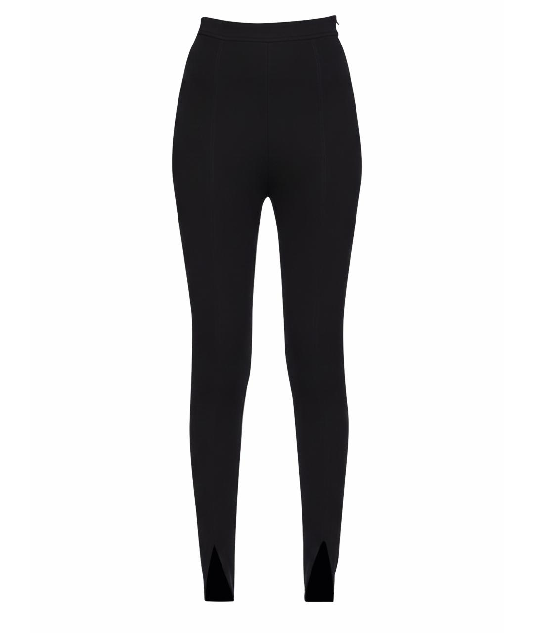 ATLEIN Черные полиэстеровые брюки узкие, фото 1