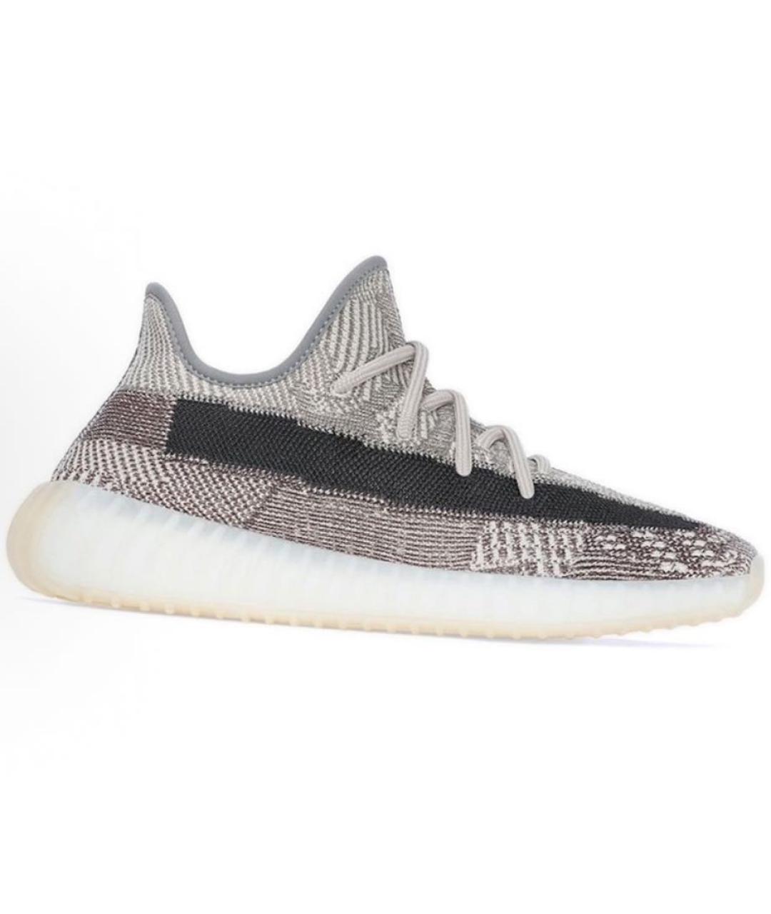 ADIDAS YEEZY Серые низкие кроссовки / кеды, фото 5