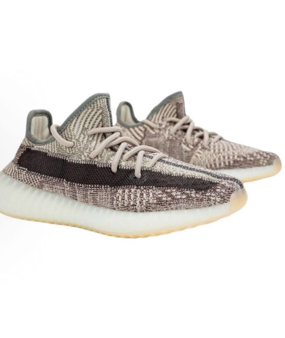 ADIDAS YEEZY Серые низкие кроссовки / кеды, фото 2