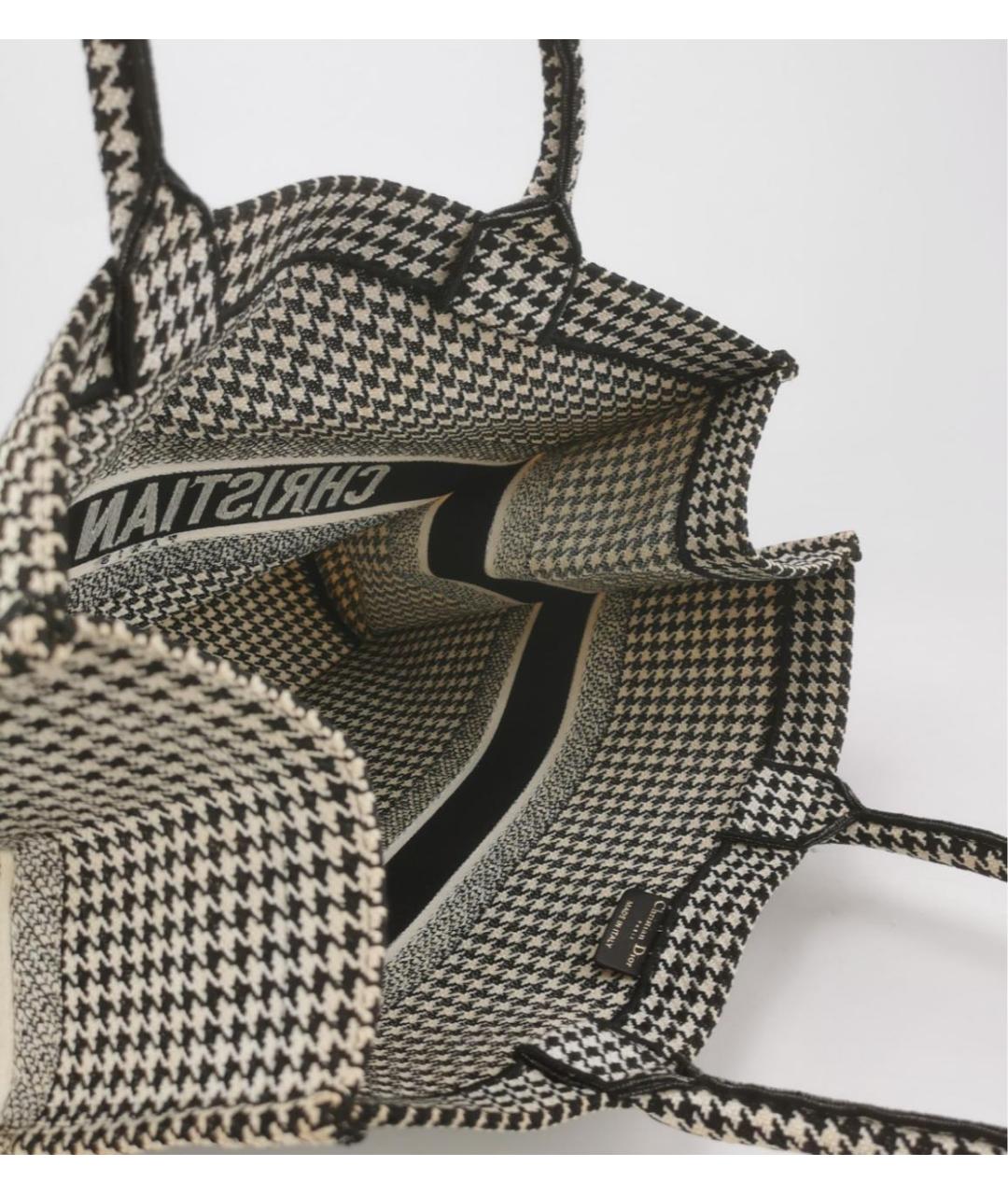 CHRISTIAN DIOR Тканевая сумка тоут, фото 4