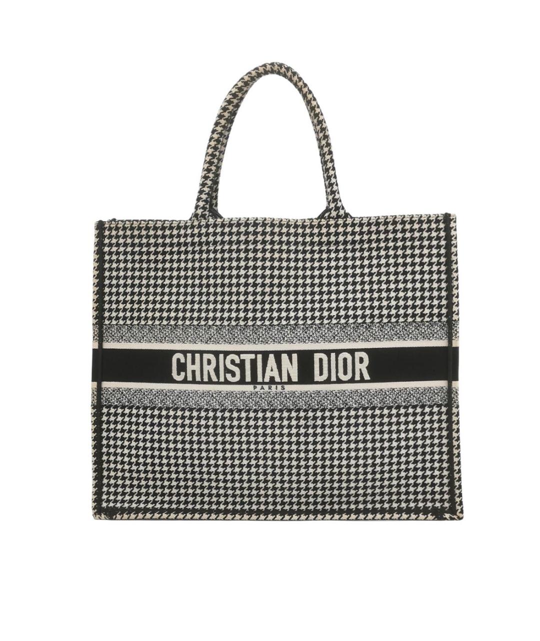 CHRISTIAN DIOR Тканевая сумка тоут, фото 9