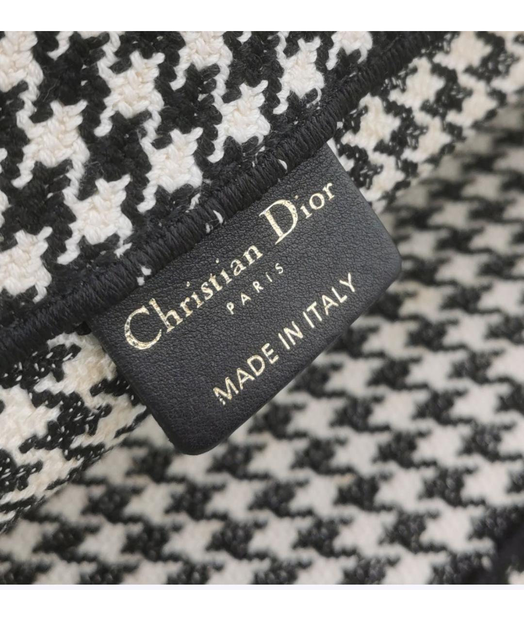 CHRISTIAN DIOR Тканевая сумка тоут, фото 6