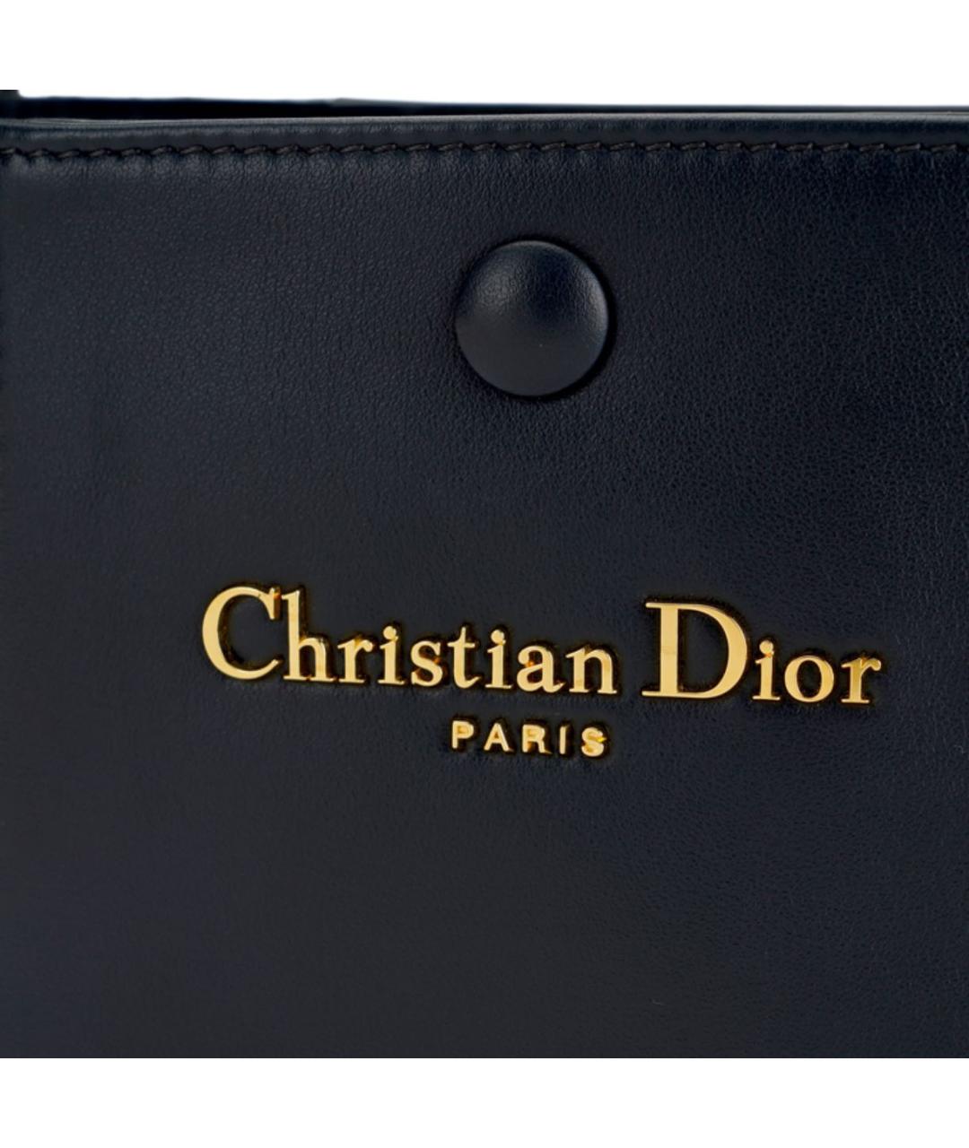 CHRISTIAN DIOR Черная сумка тоут, фото 8