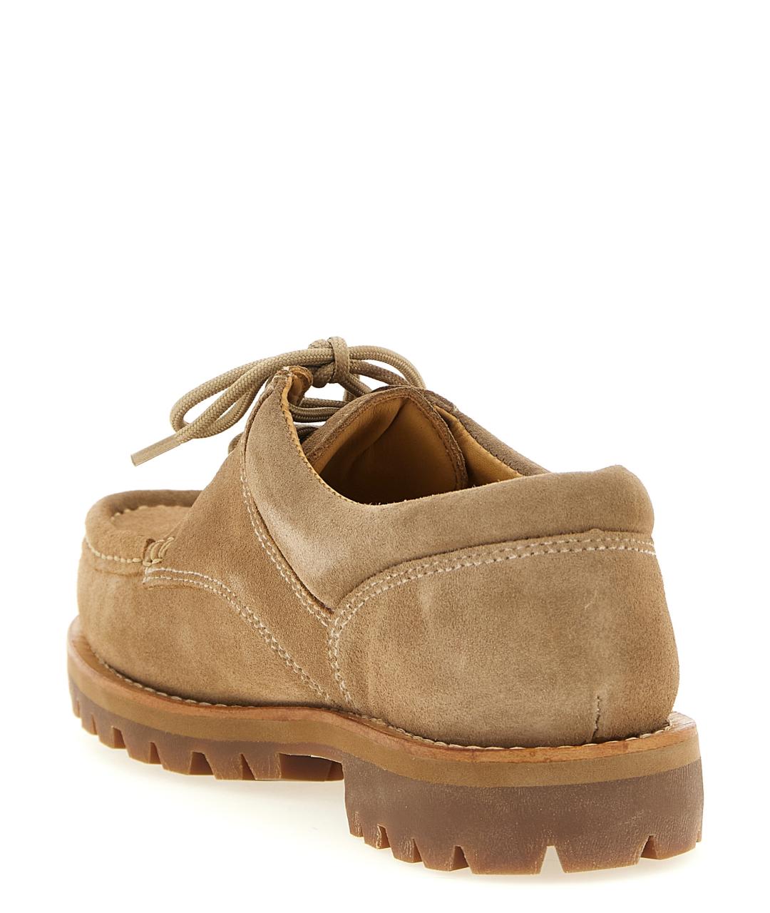 PARABOOT Бежевые замшевые туфли, фото 3