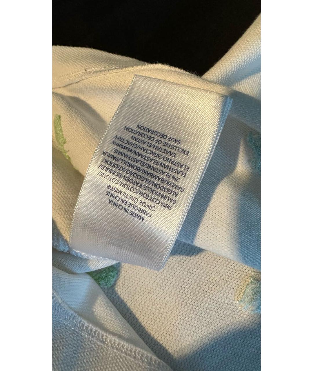 POLO RALPH LAUREN Белый хлопковый детская футболка / топ, фото 7