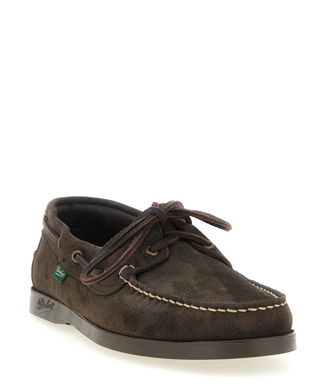 PARABOOT Коричневые замшевые лоферы, фото 2