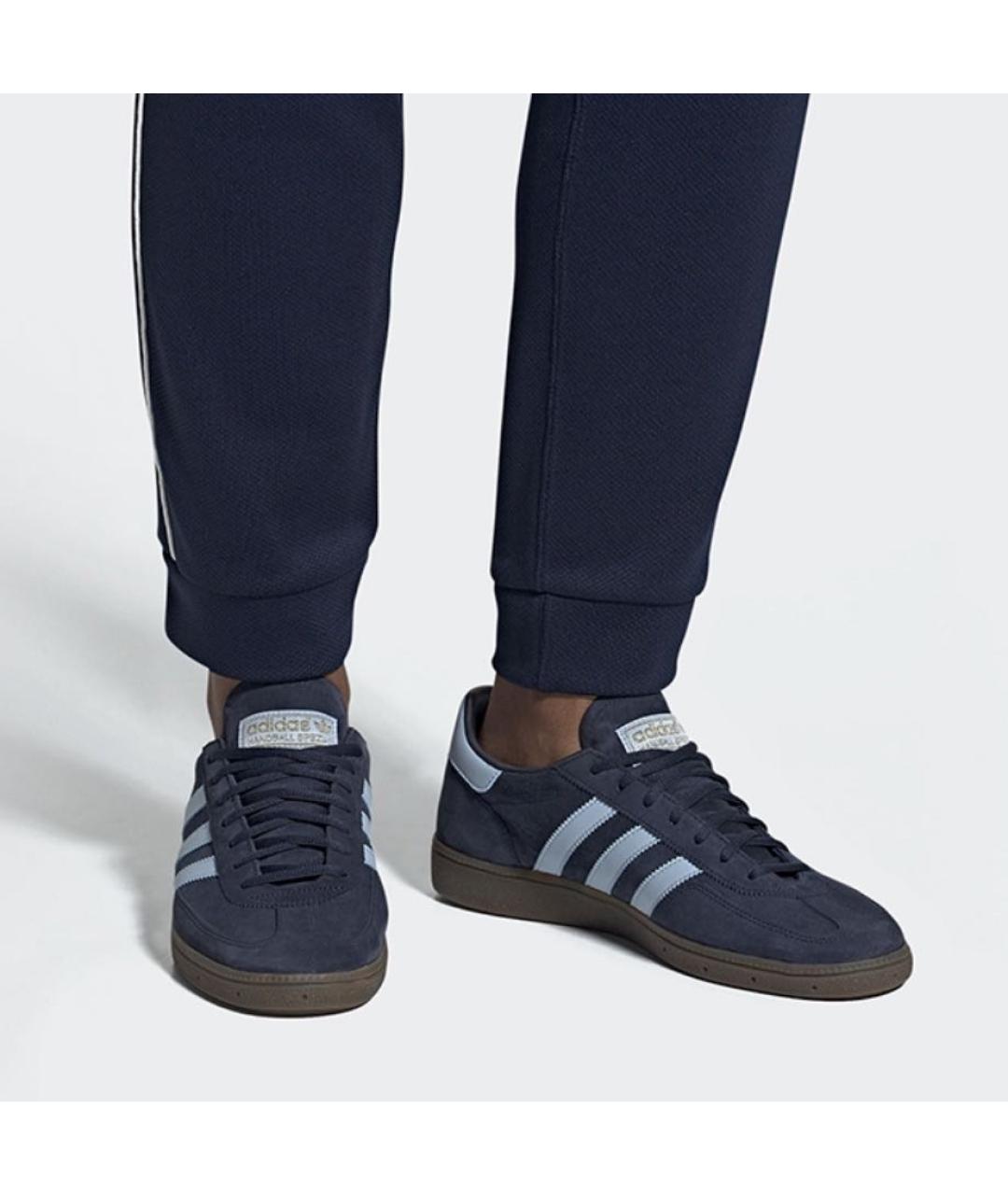 ADIDAS Темно-синие кеды, фото 3