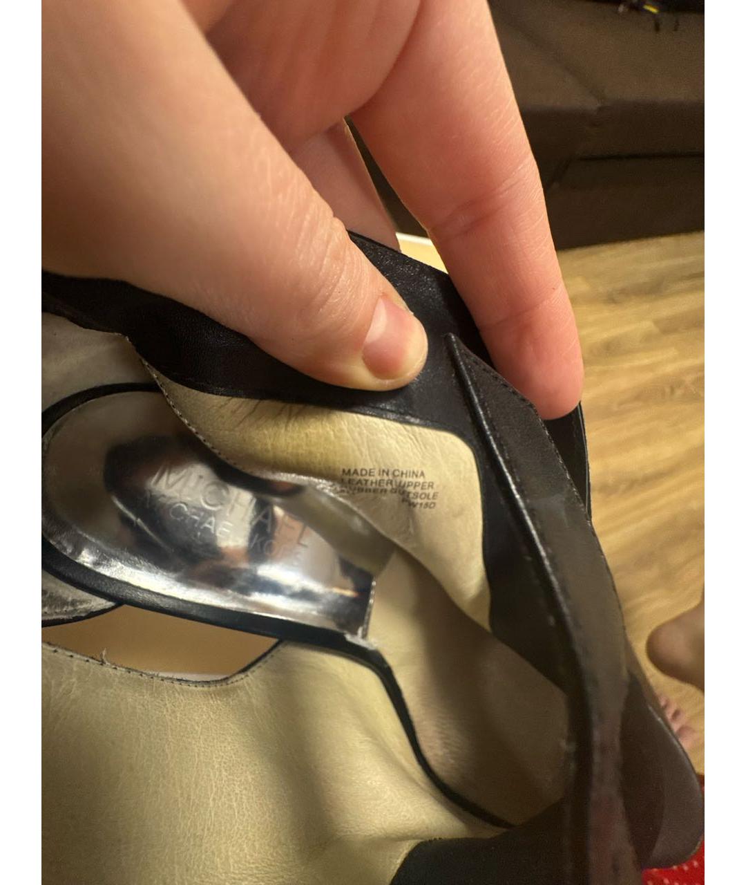 MICHAEL KORS Черные замшевые ботильоны, фото 5