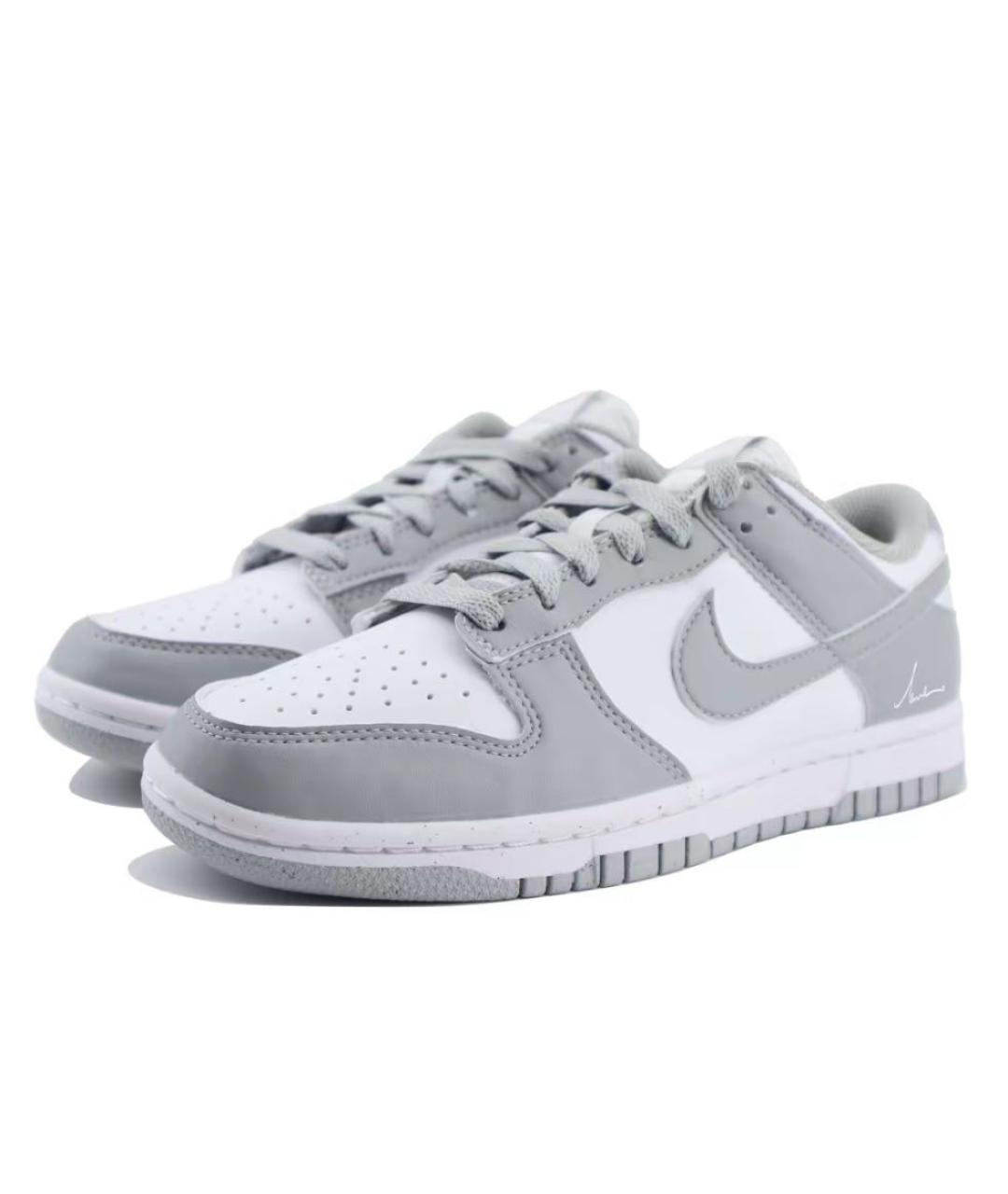 NIKE Серые низкие кроссовки / кеды, фото 2