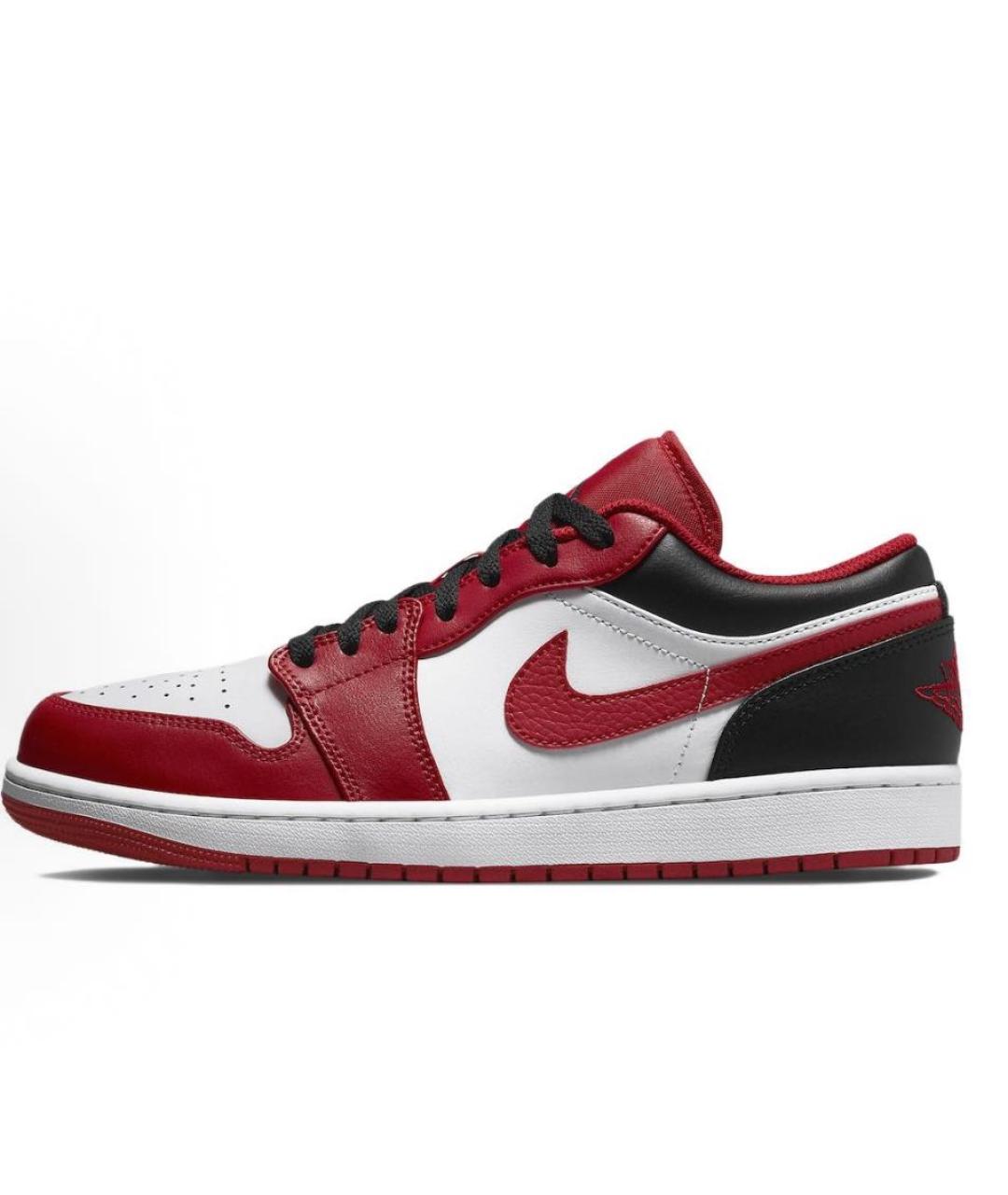 JORDAN Бордовые высокие кроссовки / кеды, фото 4