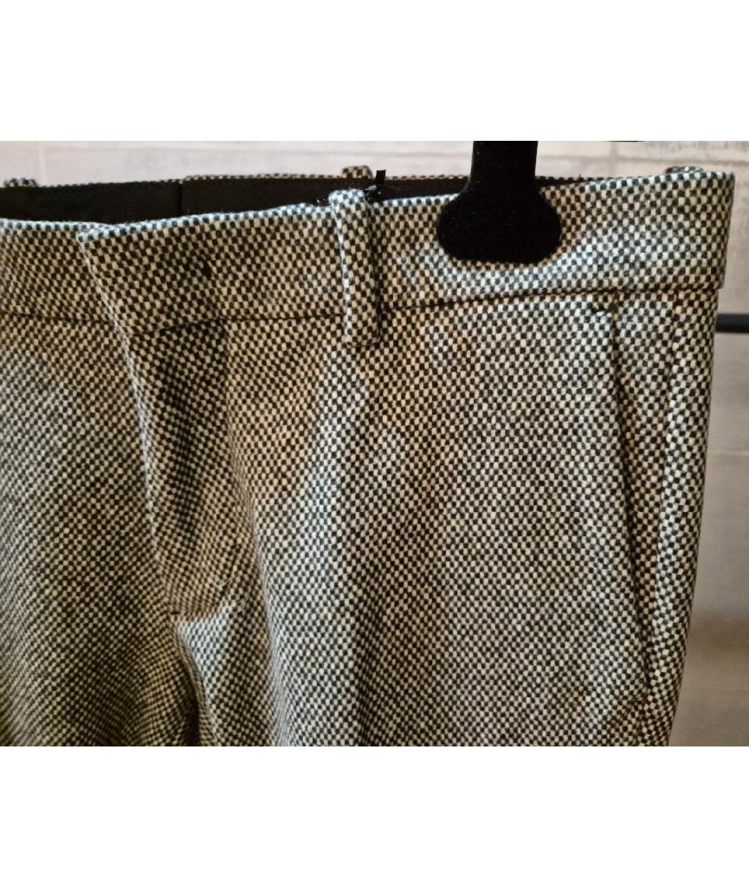 NO. 21 Серые шерстяные брюки чинос, фото 6