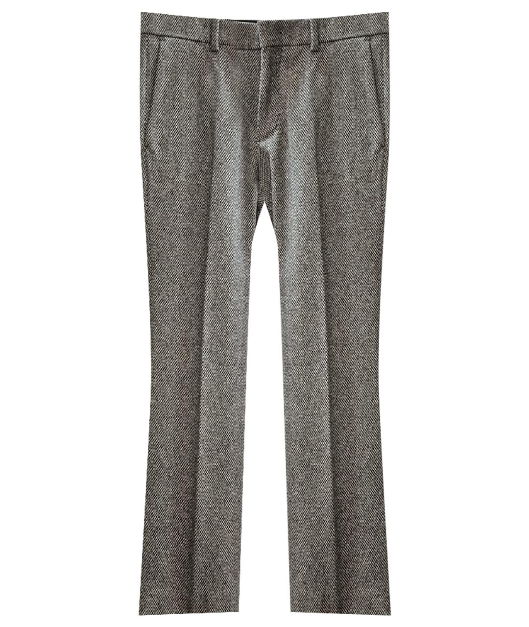 NO. 21 Серые шерстяные брюки чинос, фото 1