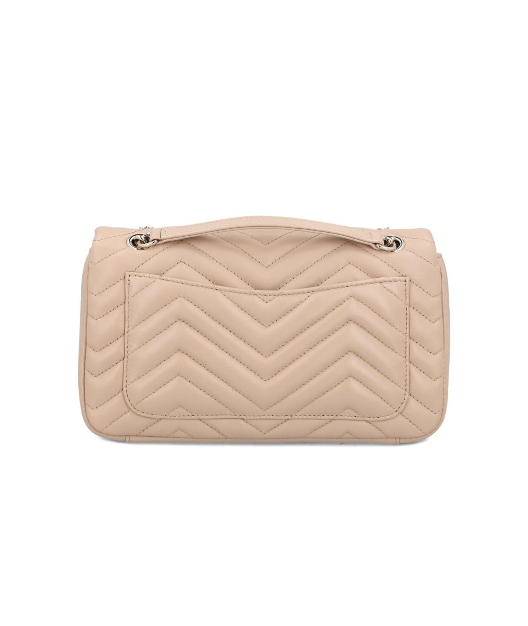 GUCCI Розовая кожаная сумка через плечо, фото 2