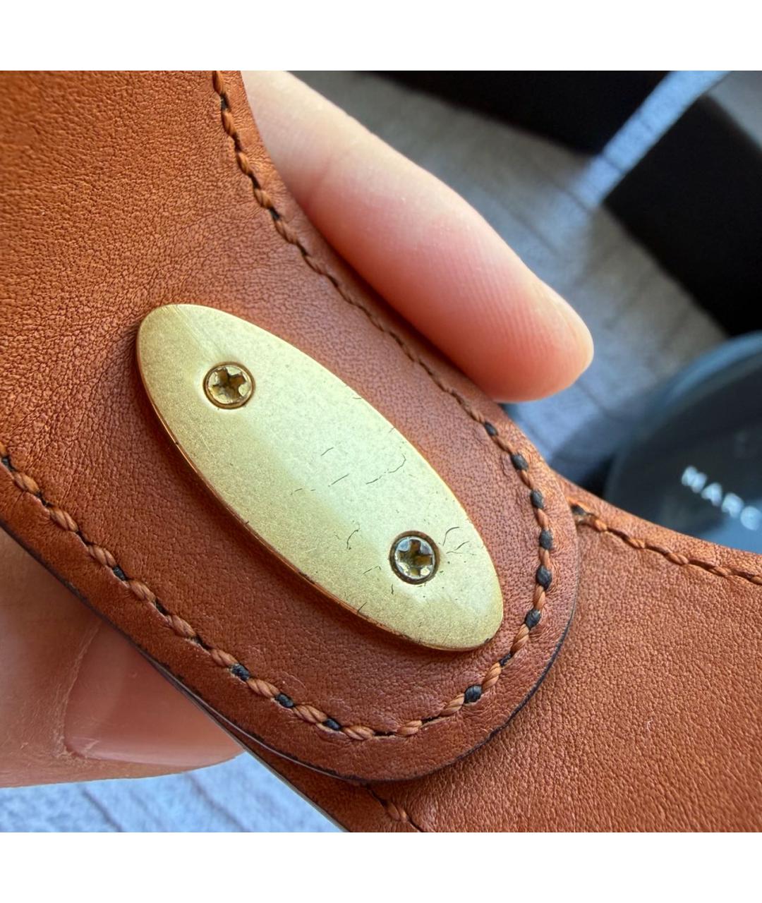 MARC BY MARC JACOBS Черный кожаный браслет, фото 5