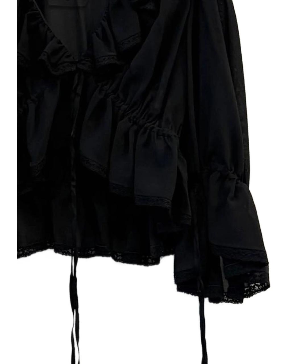CHLOE Черная шелковая рубашка, фото 2