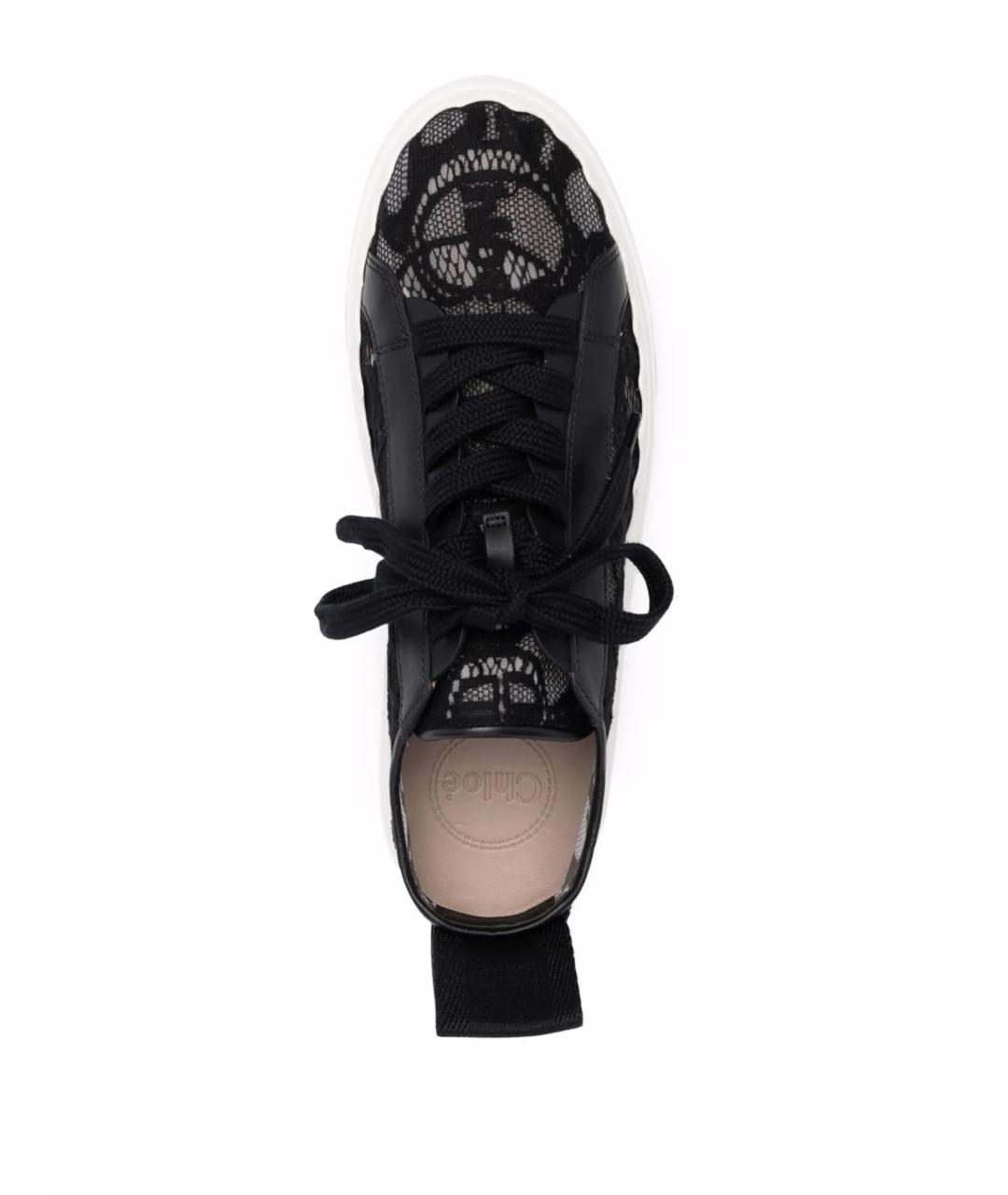 CHLOE Черные кеды, фото 4