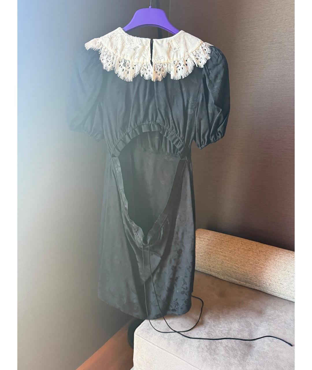 FOR LOVE AND LEMONS Черное коктейльное платье, фото 2