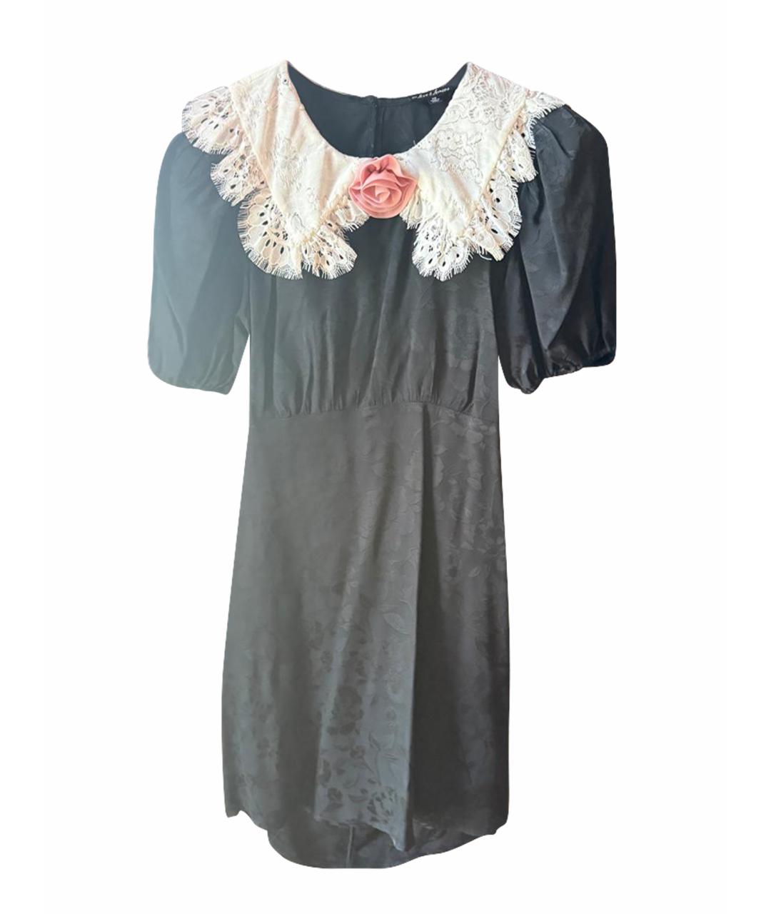 FOR LOVE AND LEMONS Черное коктейльное платье, фото 1