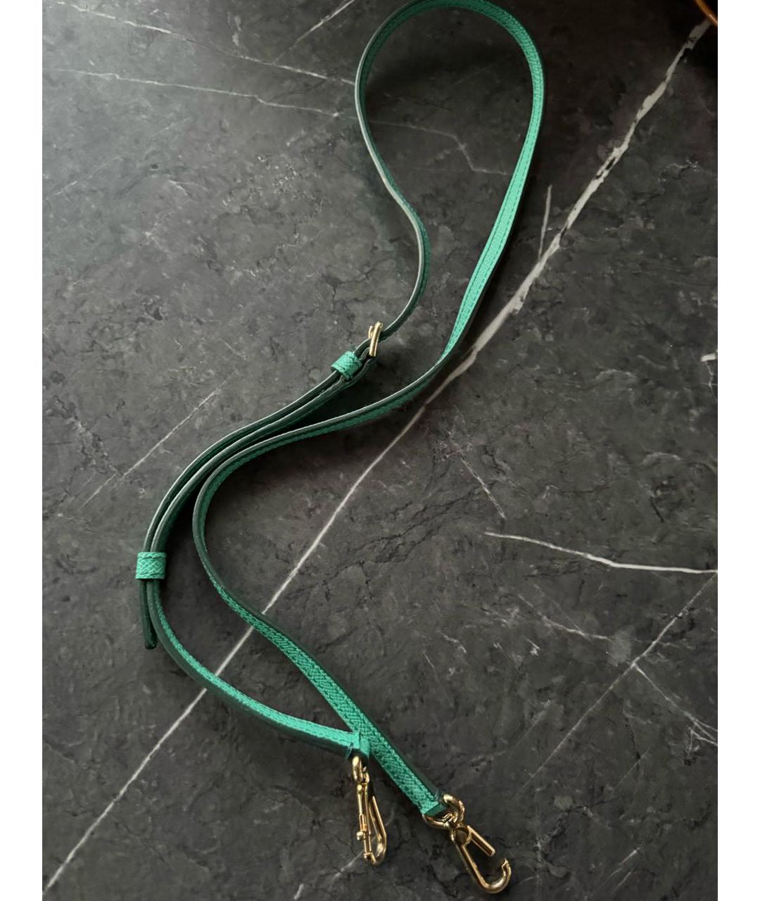 DOLCE&GABBANA Кожаная сумка с короткими ручками, фото 6