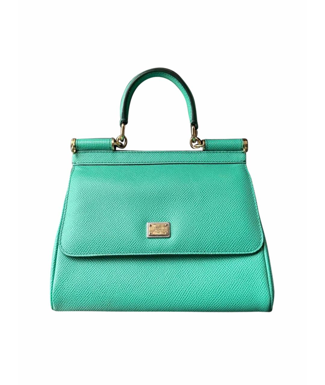 DOLCE&GABBANA Кожаная сумка с короткими ручками, фото 1