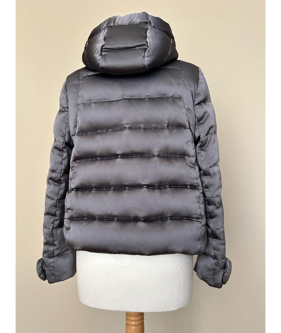 PRADA Серая полиэстеровая куртка, фото 4