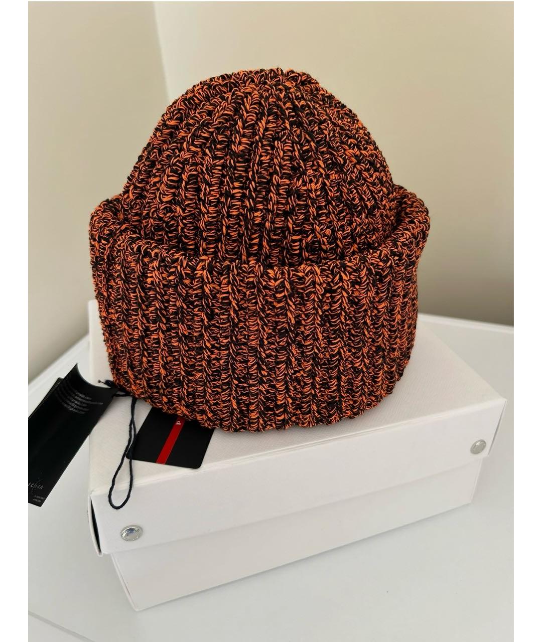 PRADA Коричневая шапка, фото 3