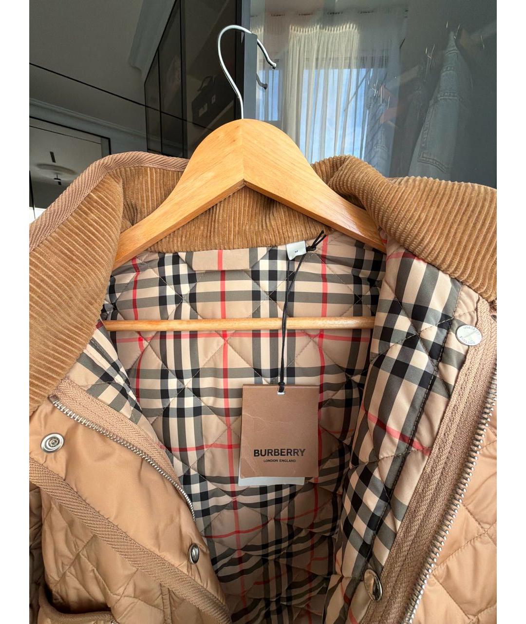 BURBERRY Бежевая куртка, фото 3