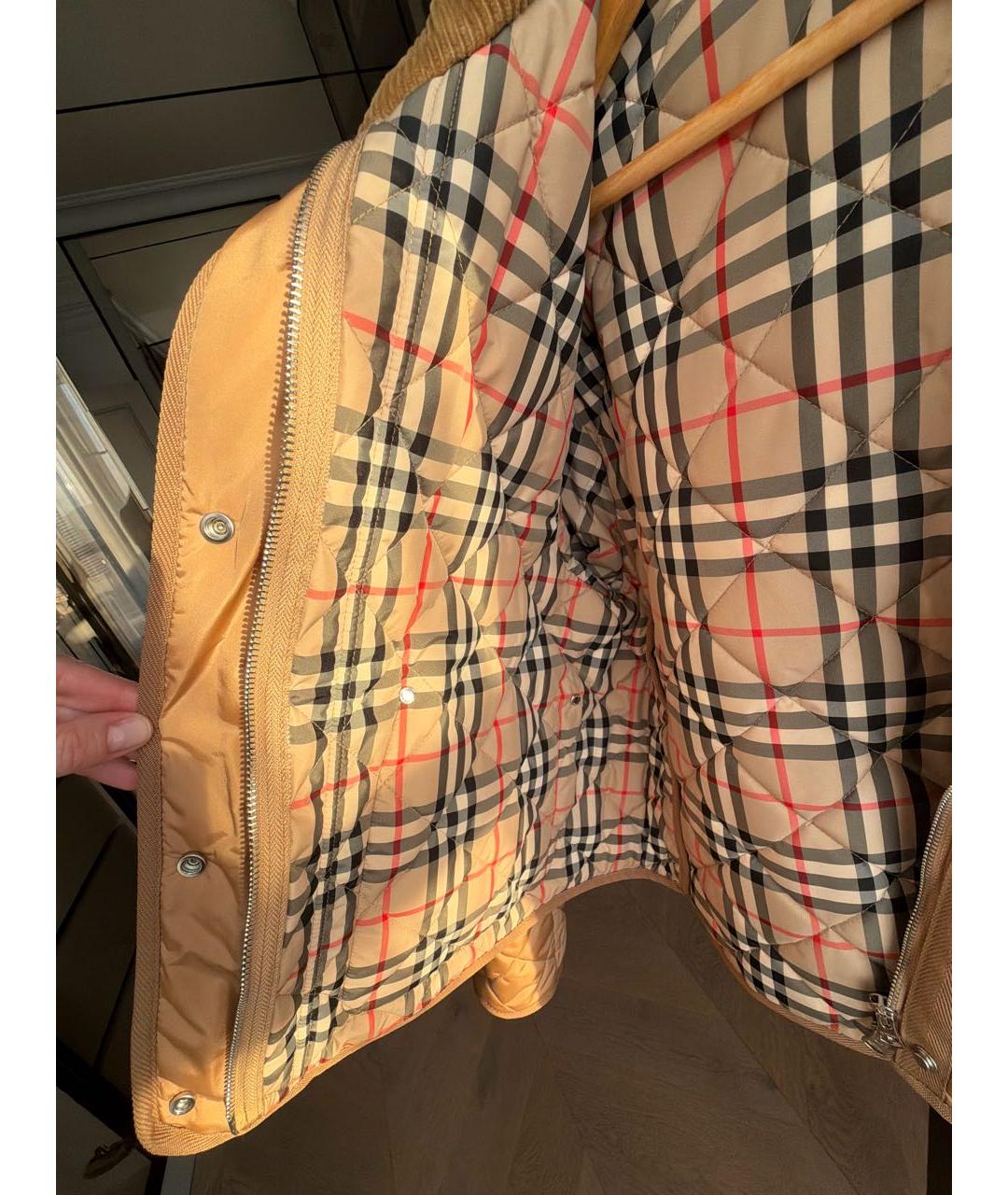 BURBERRY Бежевая куртка, фото 6