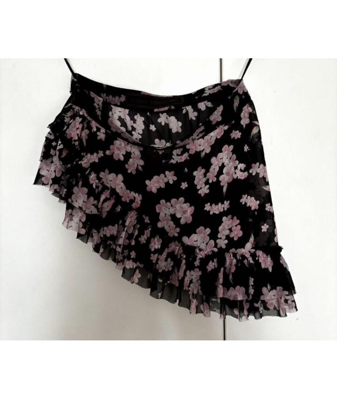 ULYANA SERGEENKO Черный шелковый корсет, фото 4